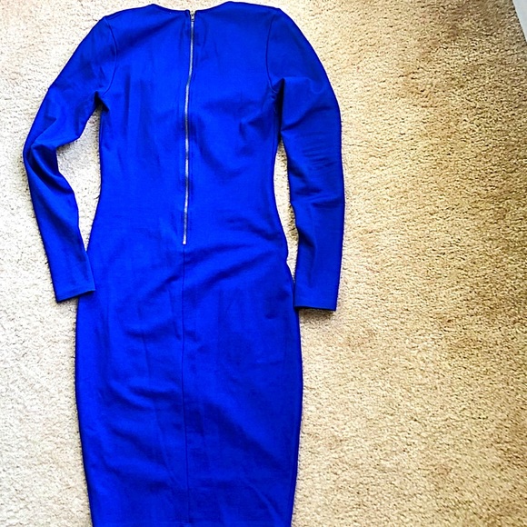 Charlotte Russe cobalt blue dress size S - Picture 10 of 11